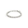 Best Checker Baguette Tennis Bracelet Statement