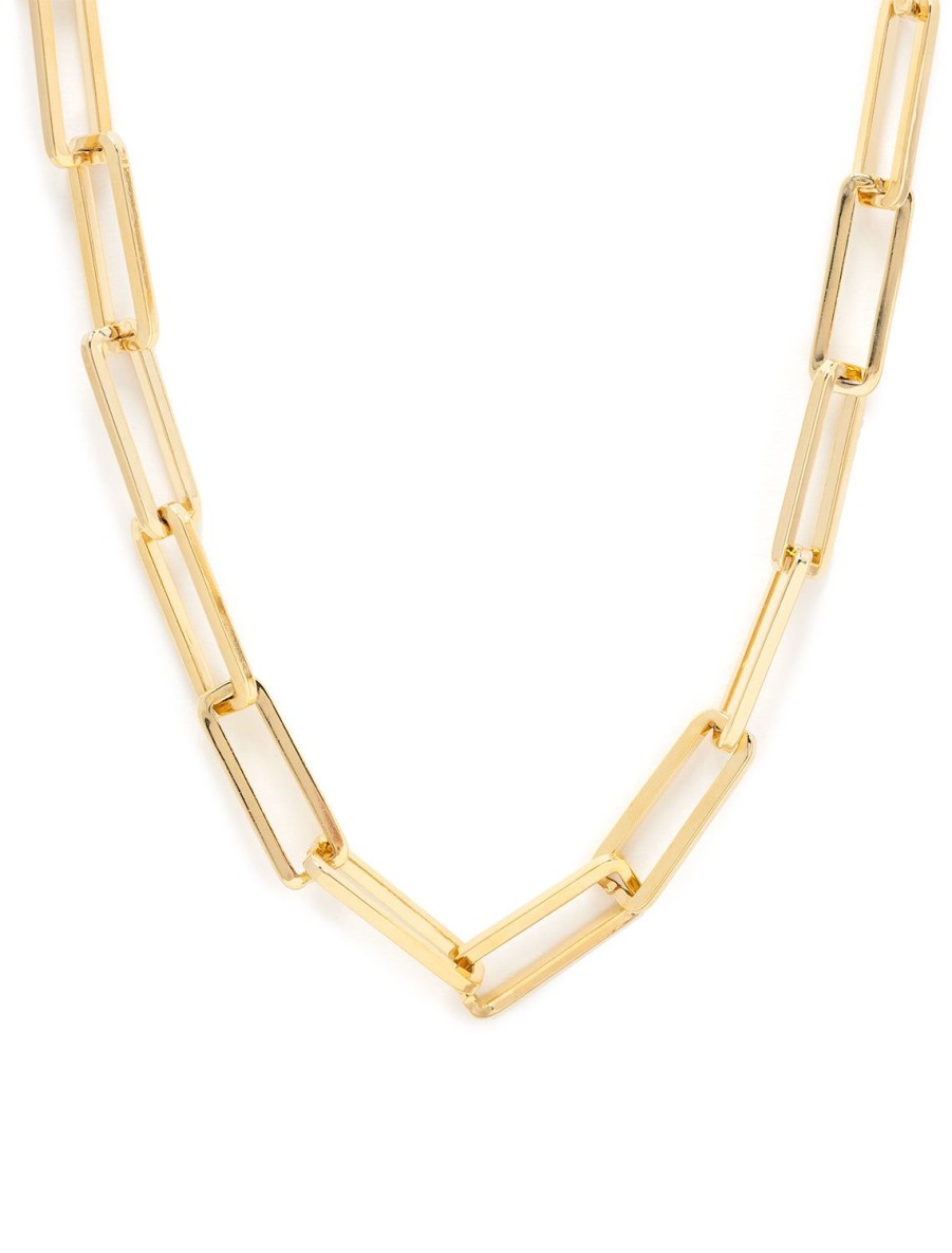 Wholesale Gold Paperclip Chain Necklace Chain Necklaces