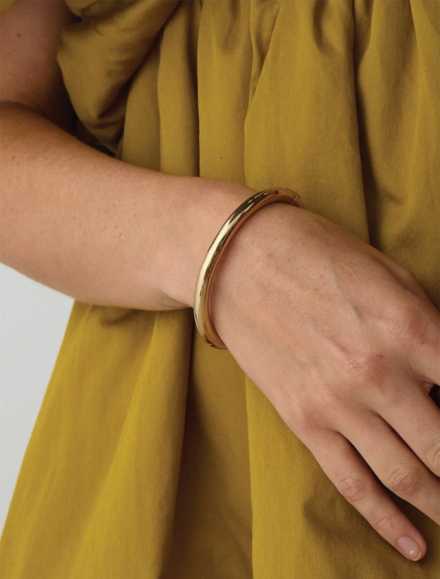 New Gia Bangle In Gold Bangles