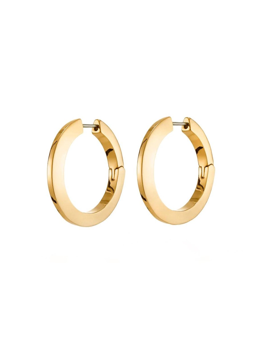 Clearance Toni Hoops In Gold Hoops