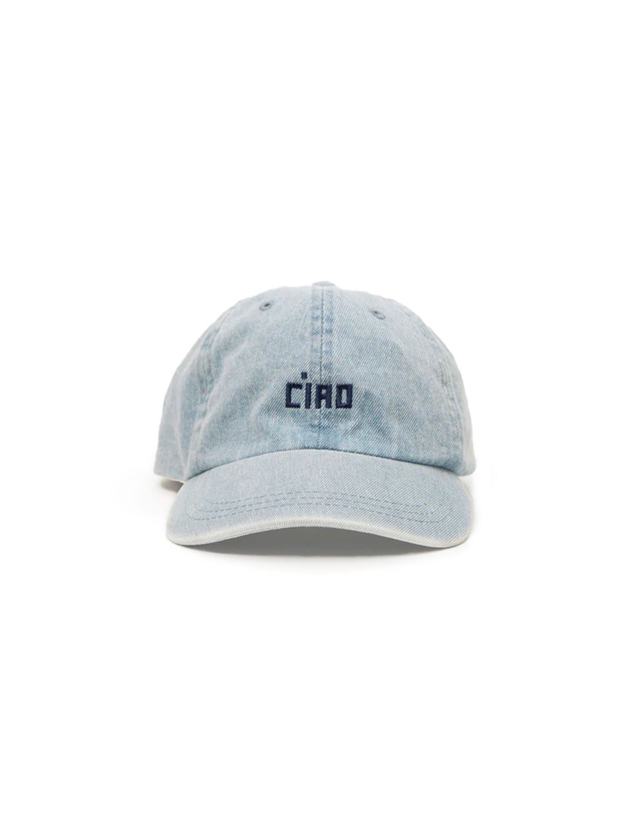 Hot Baseball Hat In Light Denim Hats