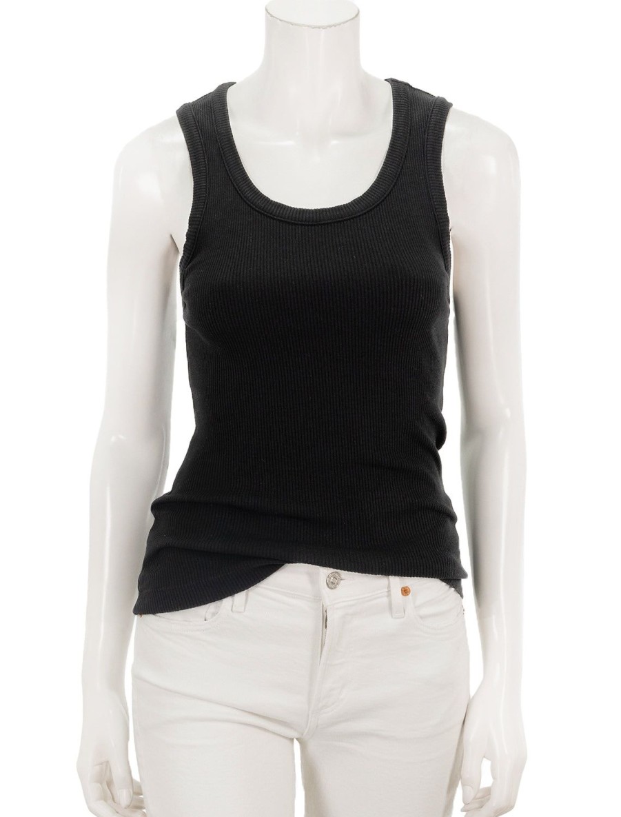 Wholesale Poppy Tank In Black Tanks