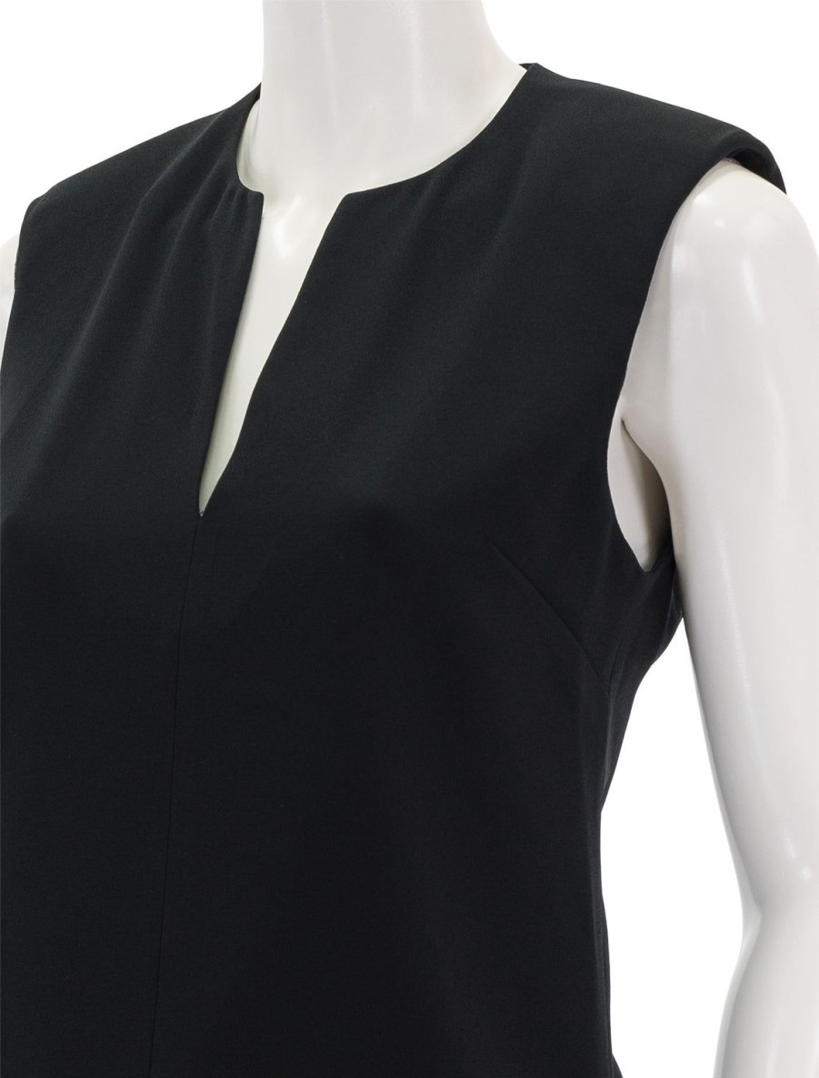 Wholesale Sonia Japanese Crepe Top In Black Blouses