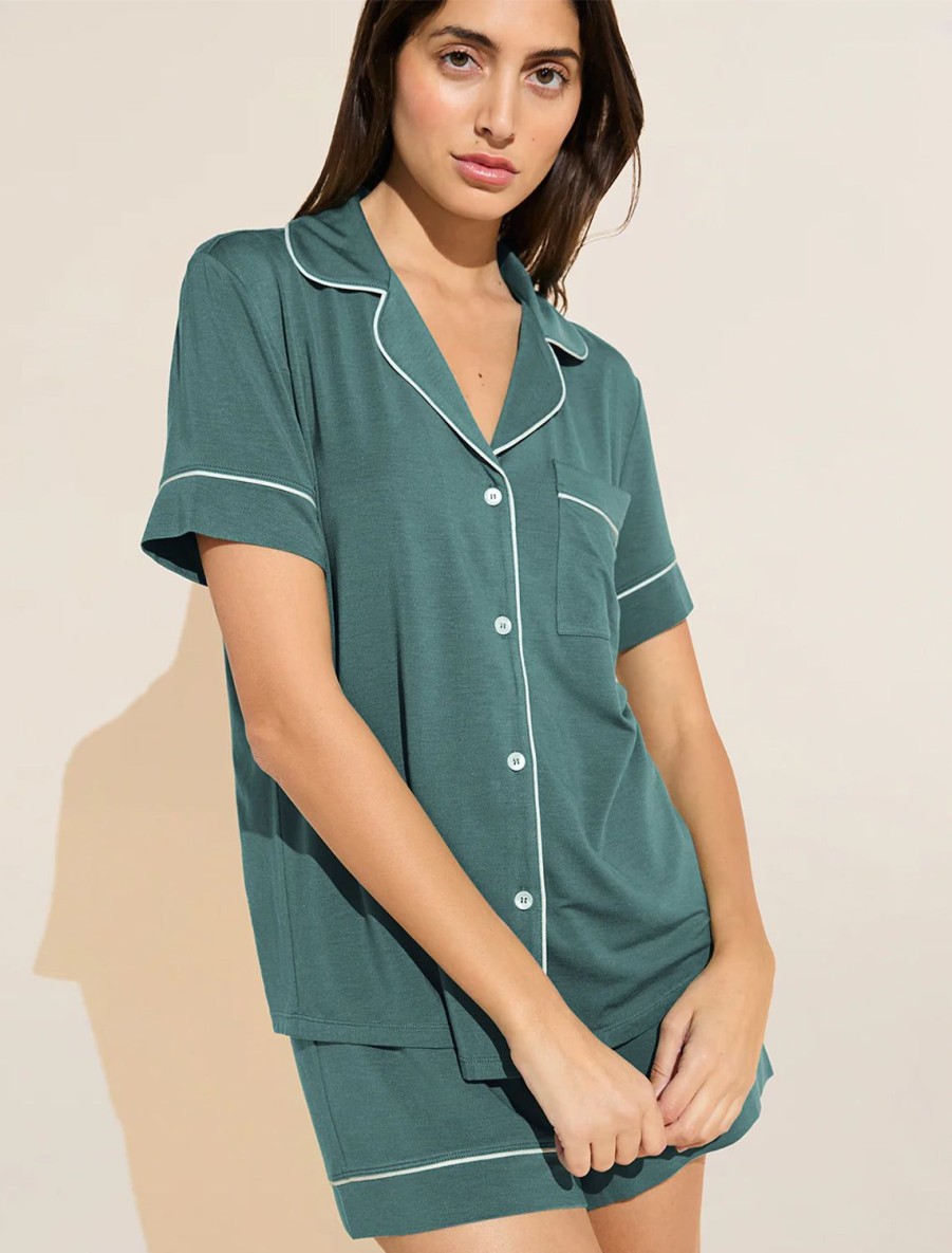 Best Gisele Relaxed Short Pj Set In Agave Pjs