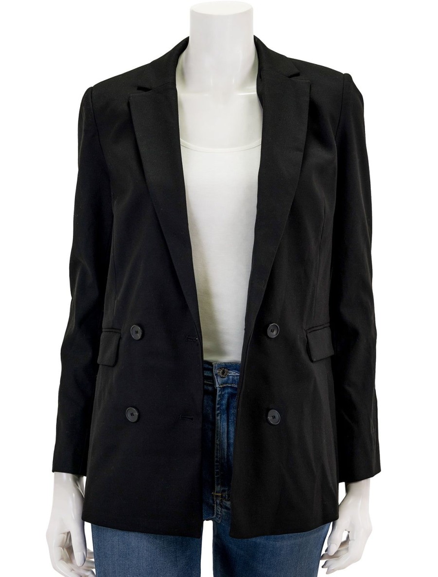 Hot Jac Blazer In Black Twill Blazers