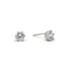 New Solitaire Cz Studs In Silver Studs