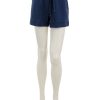 New Elastic Waist Drawstring Shorts In Navy Shorts