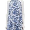 Hot Marlowe Dress In Blue Toile Printed Dresses