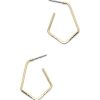 Wholesale Mini Greenwich Hoops In Gold Hoops