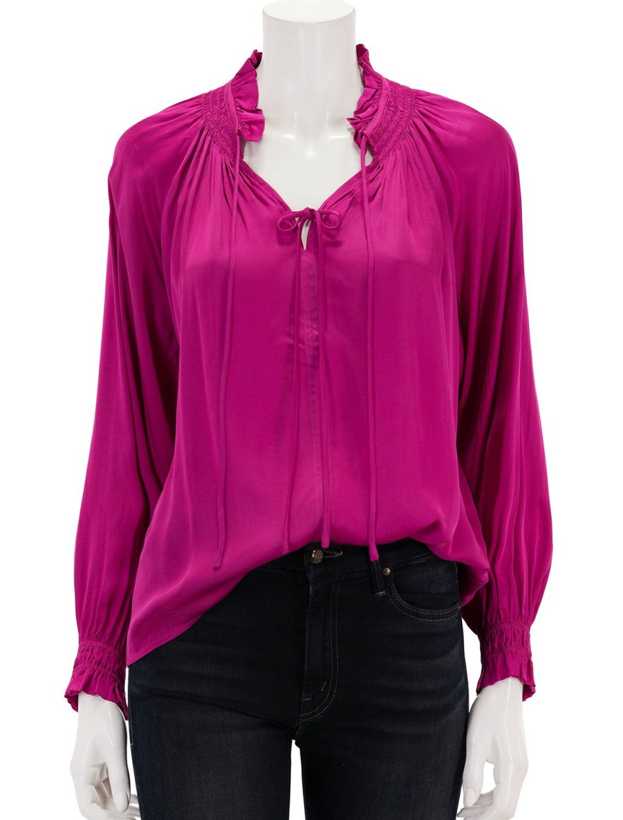 Best Lea Blouse In Violine Blouses