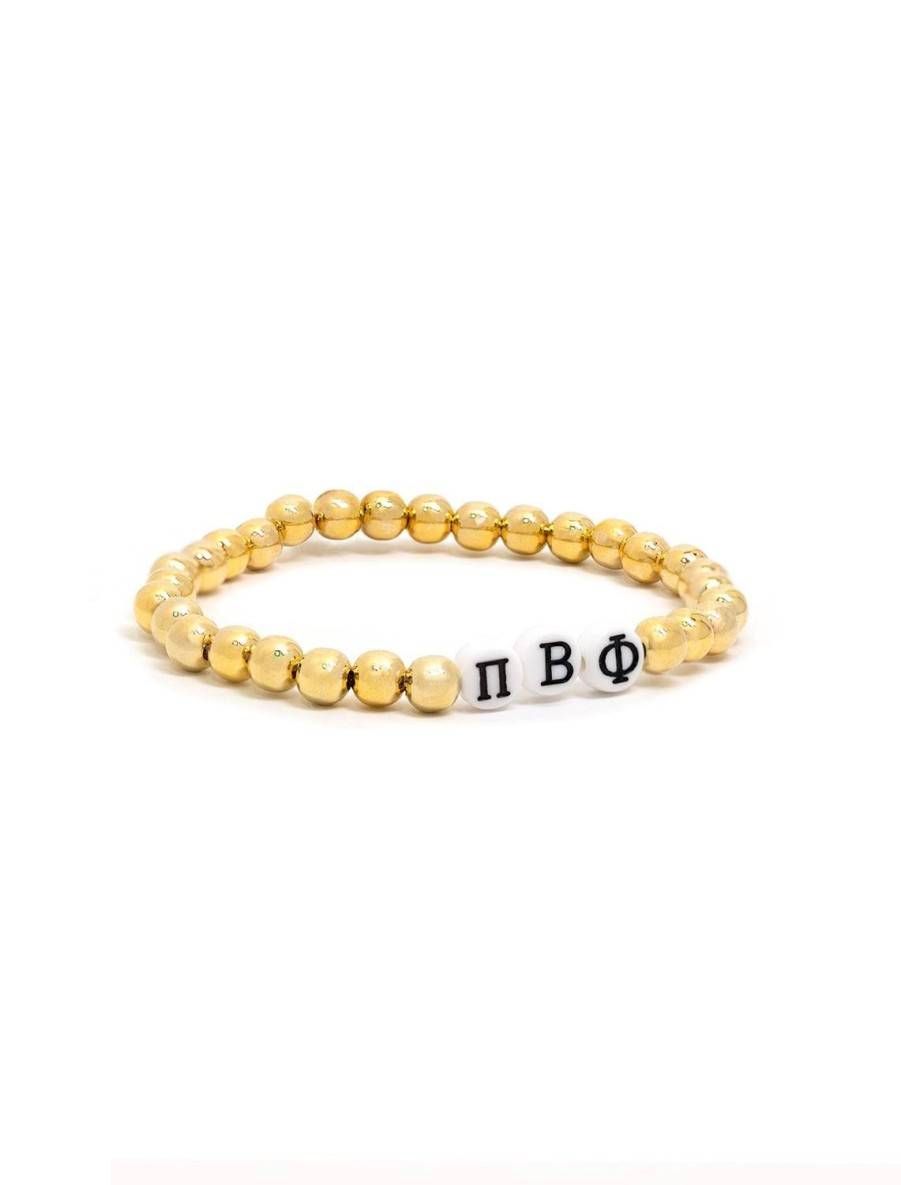 Clearance Pi Beta Phi Beaded Bracelet Beaded + Wrap