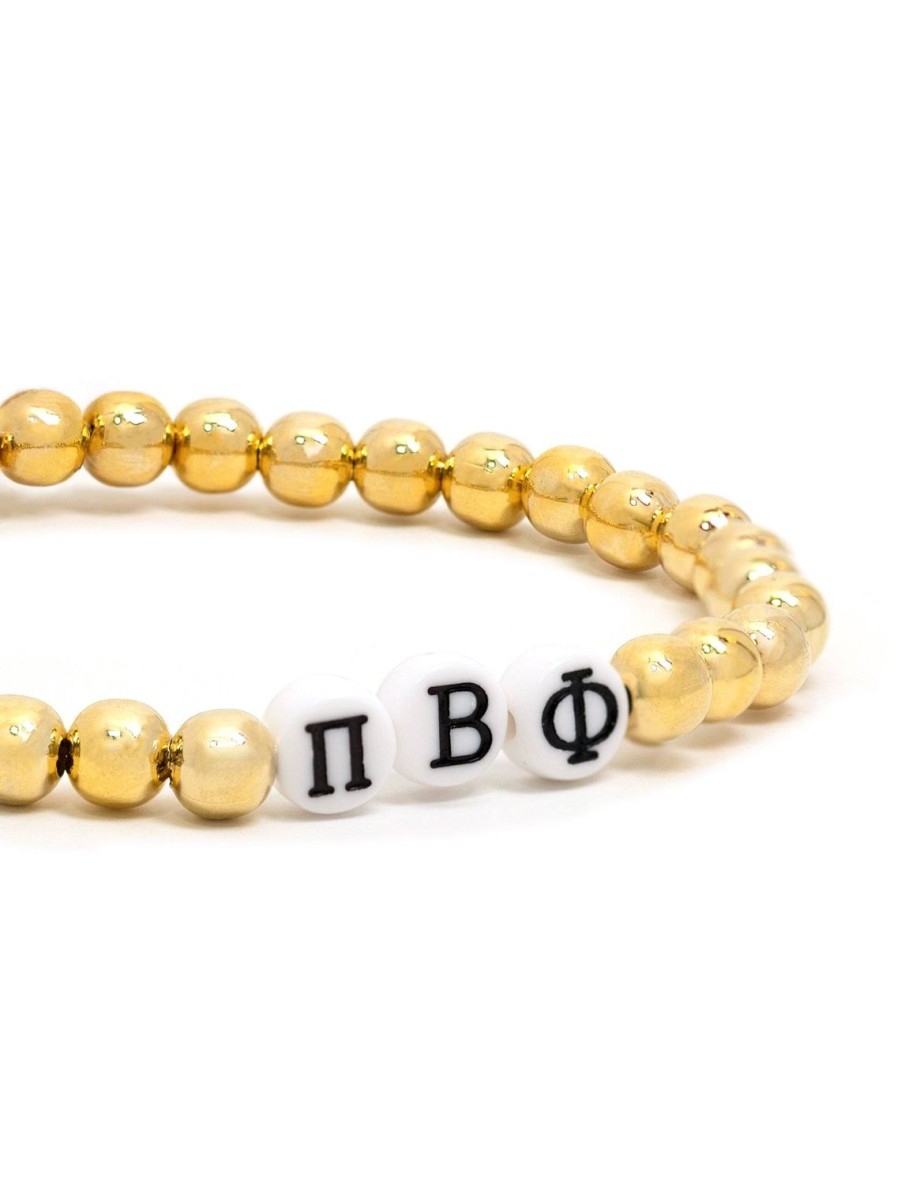 Clearance Pi Beta Phi Beaded Bracelet Beaded + Wrap