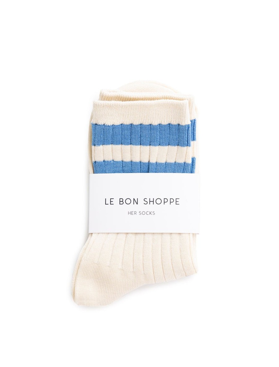 Wholesale Her Socks Varsity In Blue Socks