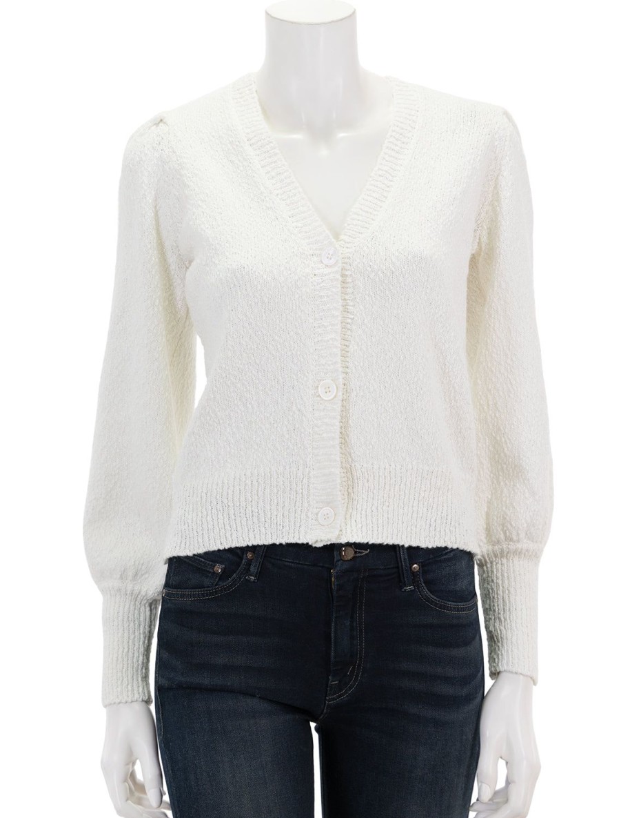 Wholesale Caspar Cardigan In Cream Cardigans