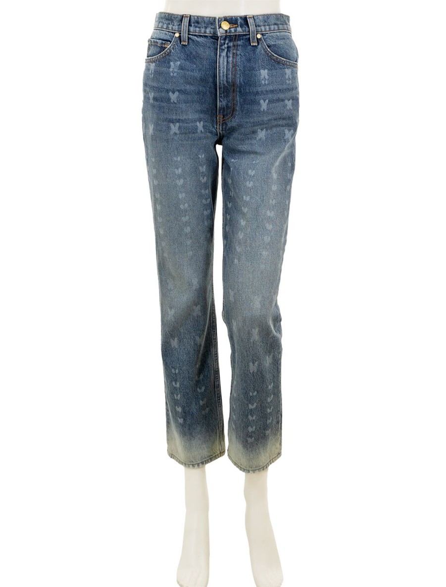 Wholesale The Cropped Agnes Jean In Etched Arashi Wash Ankle + Cropped